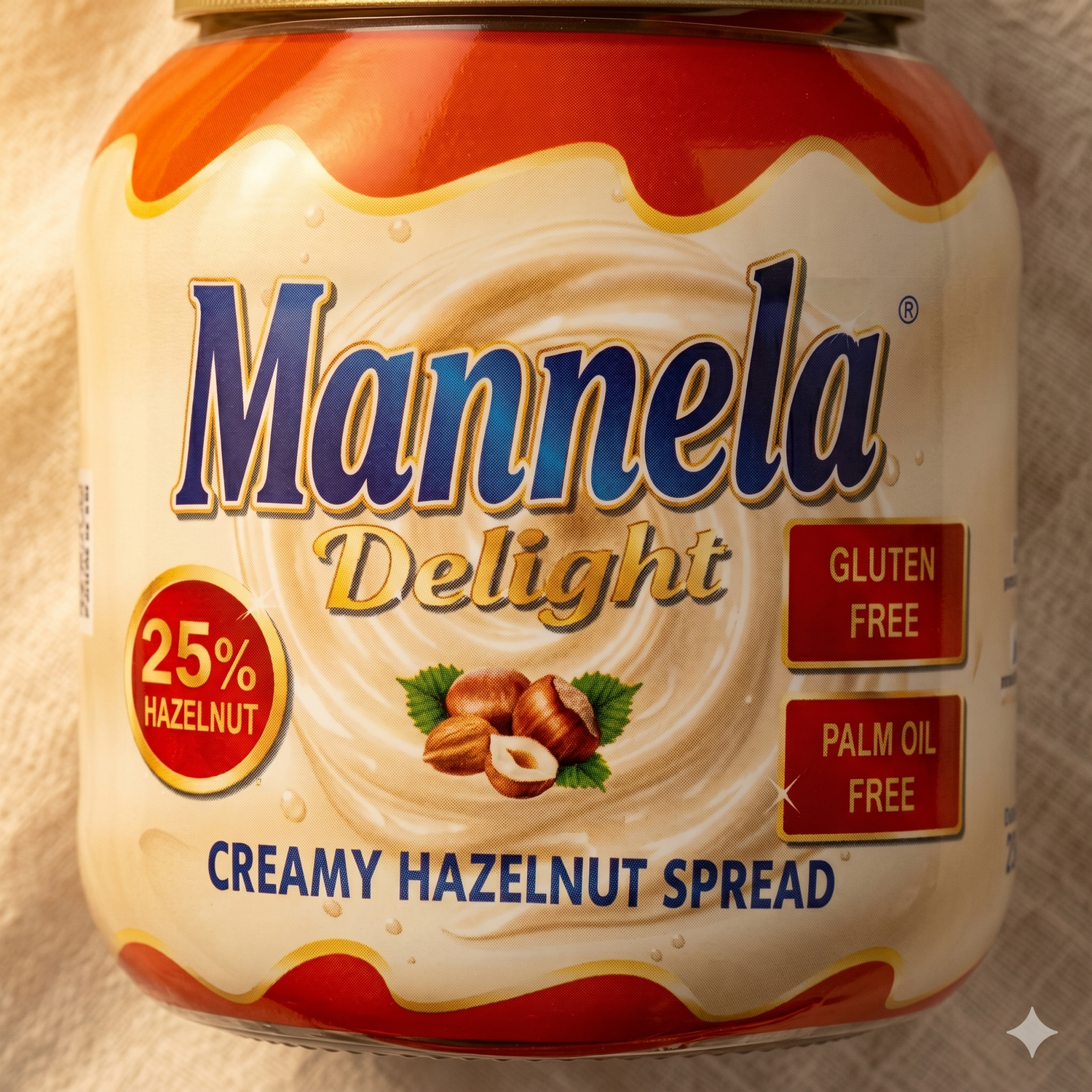 Mannela Delight - Creamy Hazelnut Spread